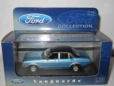 CORGI VANGUARDS - FORD GRANADA GHIA - MIAMI BLUE MINT/PERFECT