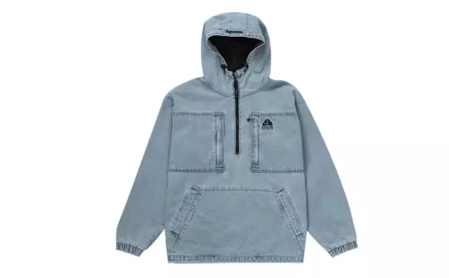 Pull en denim bleu délavé Supreme Nike Acg taille S neuf avec étiquettes