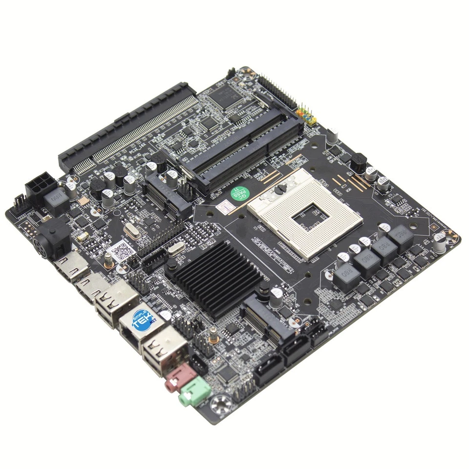 Carte Mère Itx Gm65d Pga989 Avec Slot Carte Vidéo Pci-E X16 Notebook 2nd 3rd_ - Image 2 of 4