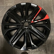 TOYOTA AYGO ALLOY WHEEL 18 X 5J ET40 BLACK WITH RED P/N 42611yp210a4