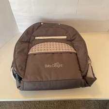 Baby Delight foldable Bassinet Portable Charcoal Grey 27.5 Bed Length Compact