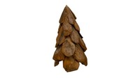 Tannenbaum Aus Teakwurzel 2693 HöHe Ca. 40 Cm Deko Unikat FüR Drinnen&DraußEn