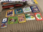 Mixed lot of vintage empty Sticker Pack Packet Panini Calcio etc
