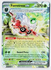 Forretress ex 005/193 Holo Doppio Raro Pacchetto Premio Serie Carte Pokemon NM