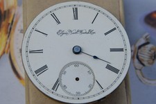 1893 ELGIN Grade 82 18s 15J Pocket Watch Movement--4 Parts