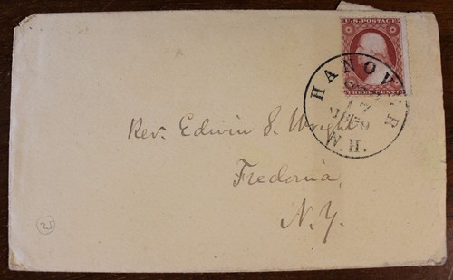 8 American Postal Covers From 1855-1881 New York State and Boston (3 Civil War) - Bild 7 von 12