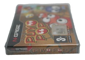 Puyo Pop Nokia N-Gage NGage PAL New Sealed Saw Rare Vintage