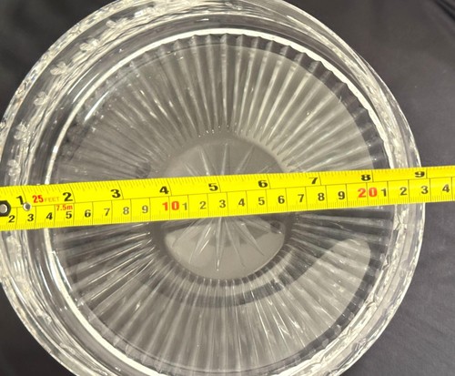 Vintage Waterford Crystal Lismore Glass Bowl 9" - Picture 11 of 12