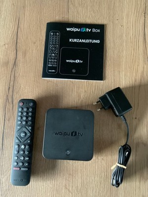 Waipu TV Box mit Fernbedienung und Originalverpackung  !!NEU!! Top Zustand !!!