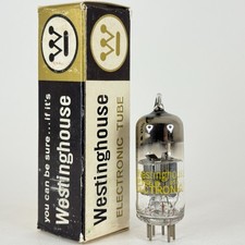 1 Tested Westinghouse 3CB6 Tube with Box Westinghouse Pentode Tube