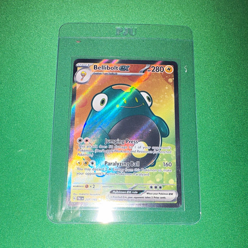 Pokemon Paldea Evolved Bellibolt ex 237/193 UR Holo Eng 280