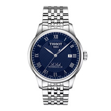 Image of Tissot Le Locle Powermatic 80 39.3mm blue dial watch T006.407.11.043.00