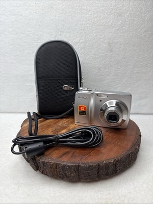Kodak EasyShare C182 Digital Camera Silver Tested With Case