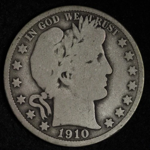 1910-P Barber Half Dollar — photo from another recent sale