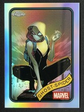 Ghost-Spider 2025 Topps Chrome Marvel Refractor #29