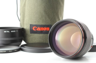 [Top MINT in Case] Canon New FD NFD 85mm f/1.2L King of Portrait Lens From Japan