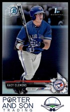 Kacy Clemens 2017 1st Bowman Chrome Refractor  #BDC-101 Toronto Blue Jays