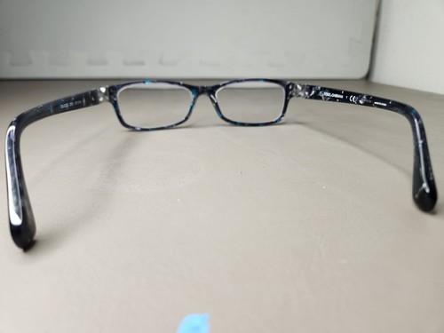 Dolce & Gabbana DG3228 2551 51mm Marble Blue Gray Eyeglasses Frames Only - Picture 8 of 9