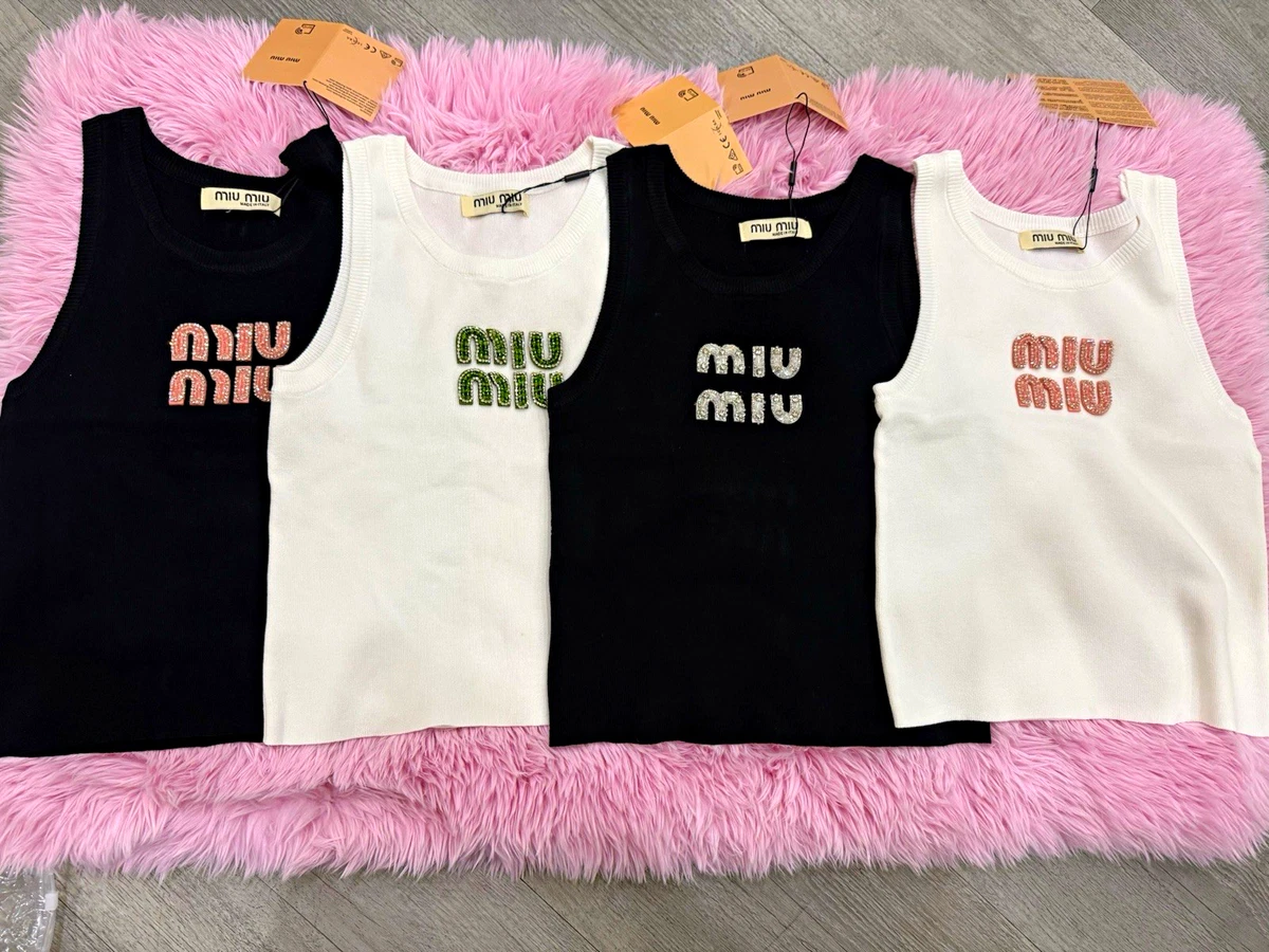 Miu Miu Solid Tank Tops for Women for sale | eBay