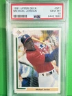 1991 Upper Deck Short Print Michael Jordan #SP1 PSA10 Gem Mint