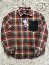 PENDLETON Jacket Men s L Red Plaid Wool Flannel Shirt NEW