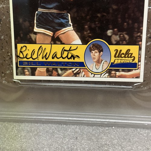 💥HOF💥“DECEASE”BILL WALTON 💥ULCA BRUINS💥PSA💥4X6 POST CARD ENCAPSULATED - Picture 2 of 8