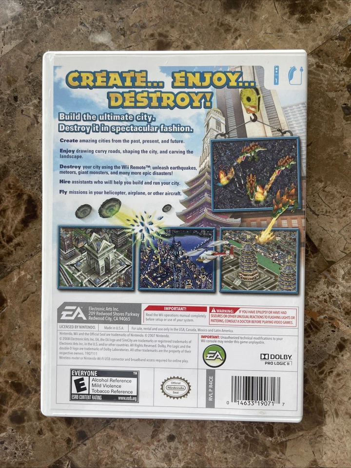 SimCity Creator (Nintendo Wii, 2008) - Image 2 of 4