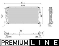 Mahle Cr 2335 000P KüHler, MotorküHlung FüR Volvo