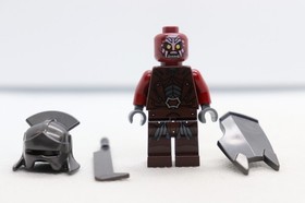 Uruk-Hai w/ Helmet Shild 9474 9471 Lord of Rings Hobbit LEGO&reg; Minifigure Figure
