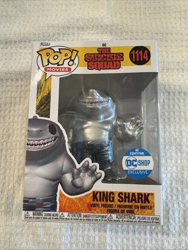 Funko Pop! Vinyl: DC Universe - King Shark (Metallic) - Warner Bros (New) #1114