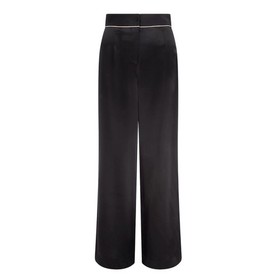 Agent Provocateur Classic High Waisted Black Silk Pyjama Pant NWT Women's Sz XS