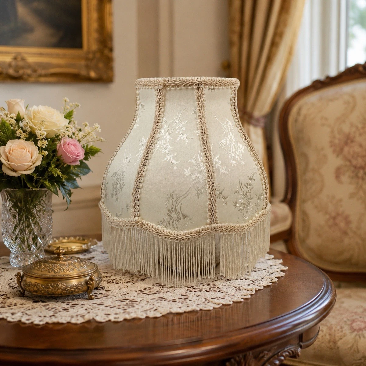 Vintage Floral Lampshade for sale | eBay