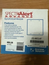 System Sensor MDL3R Fire Alarms - Red