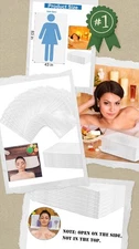 20 Okllen Disposable Plastic Sheets: Body Wrap, Sauna Bag Liner Spa Salon Beauty
