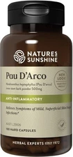 Pau D'Arco 500mg 100 Capsules Nature's Sunshine