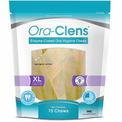 Ora-Clens Oral Hygiene Chews X-Large (15 Chews)