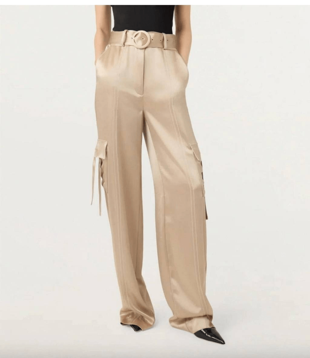 Cinq a sept Jenson Belted Pant Size 16 NWT
