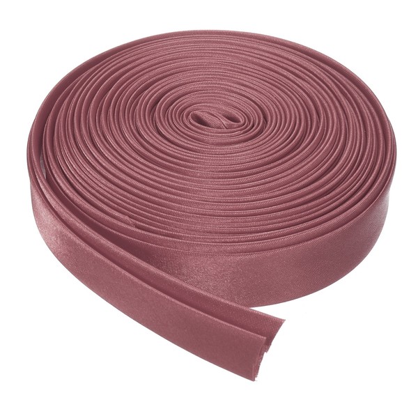"Doppelt Gefaltetes SchräGband 4/5\" X 5,5Yd Satin Dunkelrosa"-image