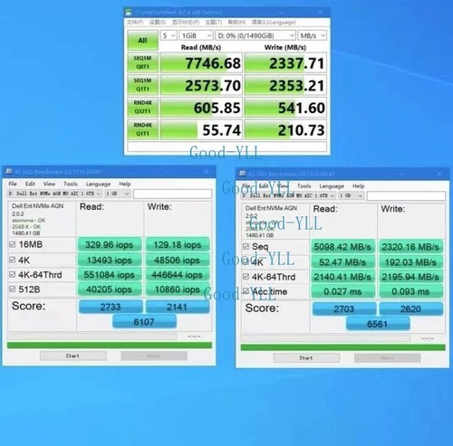 Samsung PM1735 1.6TB PCIE SSD HHHL PCIE4.0 SOLID STATE DERIVE MZPLJ1T6HBJR-00AD3 - Afbeelding 4 van 6