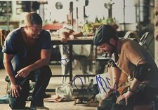 8) Til Schweiger Samuel Finzi 2x firmado foto grande firmado autógrafo firma