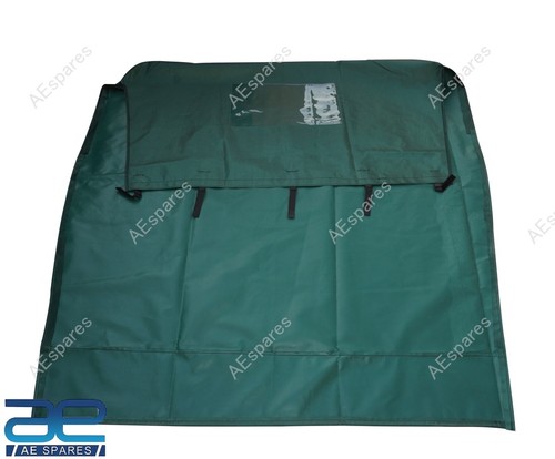 Denim Green Color Soft Top For Willys Jeeps CJ2A CJ3A @US - Bild 8 von 8