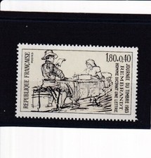 France année 1983 Journée du timbre Rembrandt Homme dictant N° 2258** réf 4354