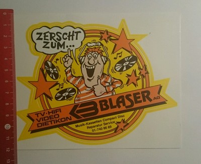 Sticker/Decal: Zerscht zum Blaser AG (13091680)