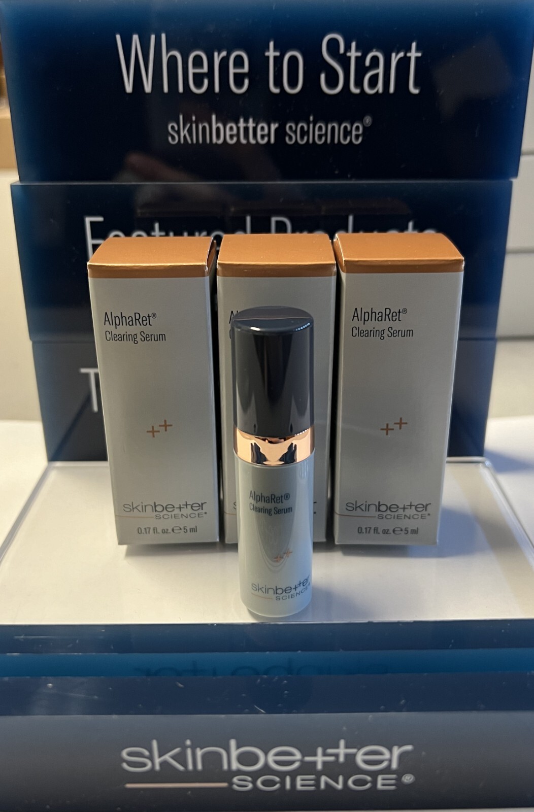 SkinBetter Science AlphaRet Clearing Serum 15ml (3*5ml) NEW In Box FREE SHIPPING
