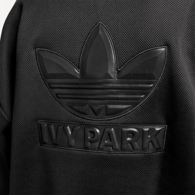 adidas Ivy Park Triple Black Mesh Oversize Jersey Beyonce
