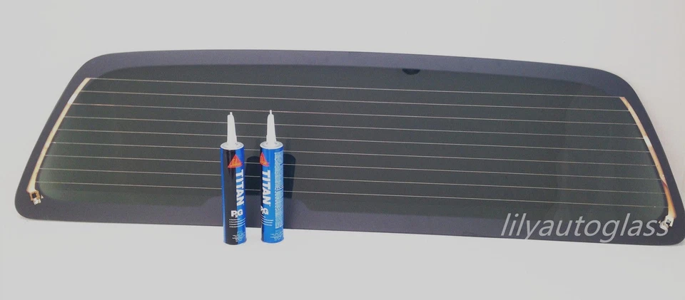 Fits 2009-2012 Suzuki Equator Rear Window Back Glass Stationary Heated W/ Glue Foto 2 de 4