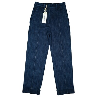 Kings of Indigo KOI Daria Damen Jeans Hose Chino high R. XS 32 W25 L30 blau NEU
