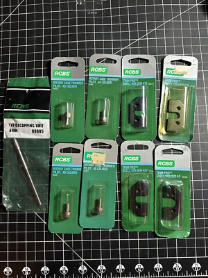 RCBS assorted reloading stuff