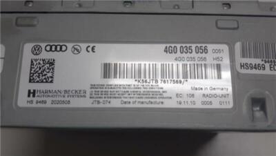 4g0035056 408495 bildschirm für AUDI A6 BERLINA (4F2) 2.7 TDI QUATTRO