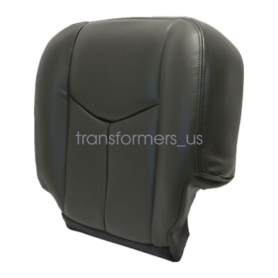 2003-2006 Chevy Silverado Black/Blue Artificial Leather